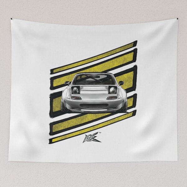 Item preview, mazda miata na first gen white  designed and sold by NaquashM.