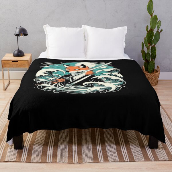 Item preview, Vintage Japanese FOX Samurai WAVE Kanagawa designed and sold by Yonshop.
