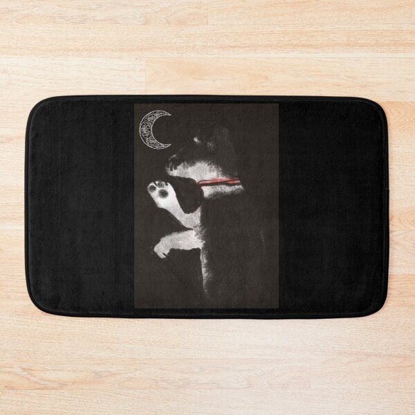 Item preview, Black and white cat illustration  designed and sold by Kobemyers.