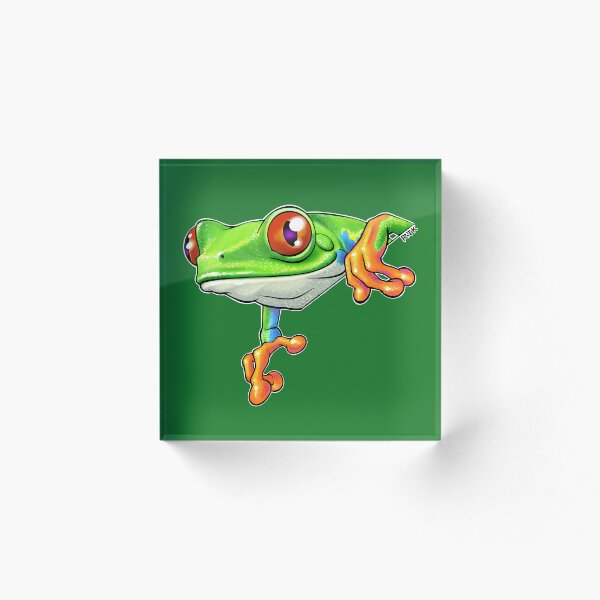 Item preview, Red Eyed Tree Frog Hanging Out designed and sold by RJKpoyp.