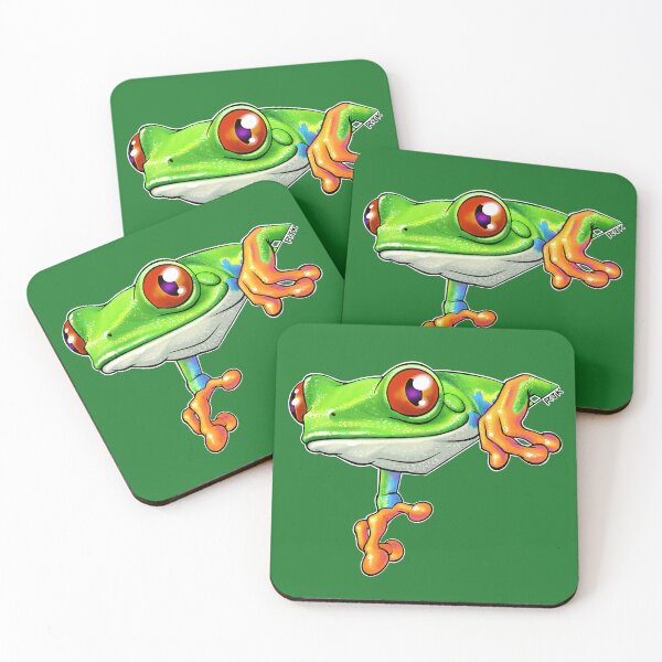 Item preview, Red Eyed Tree Frog Hanging Out designed and sold by RJKpoyp.