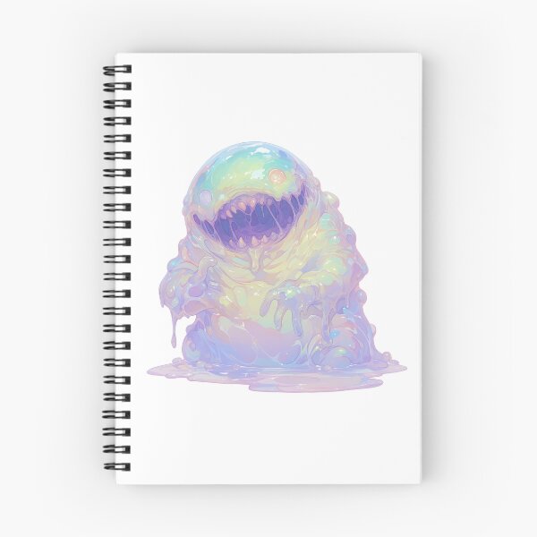 Item preview, Pearlescent Curious Dungeon Slime designed and sold by BadOmenStickers.