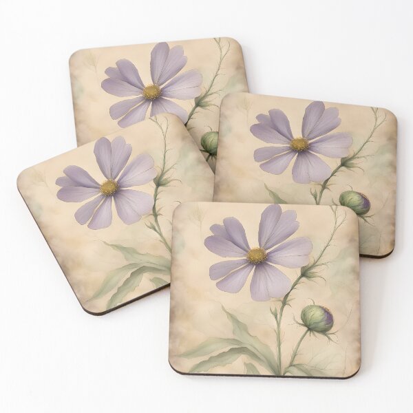 Item preview, Violet Serenity: A Vintage Botanical Dream designed and sold by TisaMayfly.