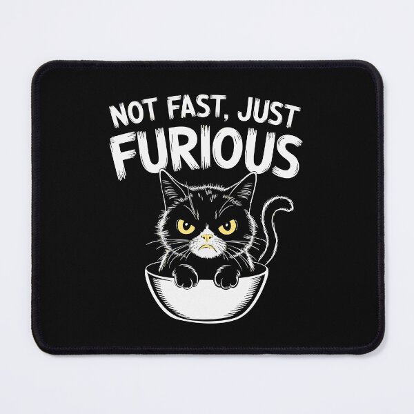 Item preview, Moody Feline Humor for Sarcastic Pet Black Cat Owners and Animal Lovers designed and sold by w1ckerman.
