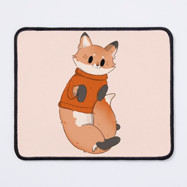 Item preview, Cute little Fox wearing a sweater designed and sold by Biszkompt.