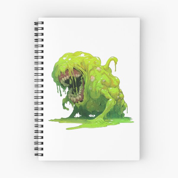 Item preview, Slime de mazmorra tóxico mutado designed and sold by BadOmenStickers.
