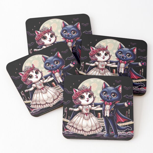 Item preview, Cat Jackula and Rose D16 designed and sold by HappyHavenStu.