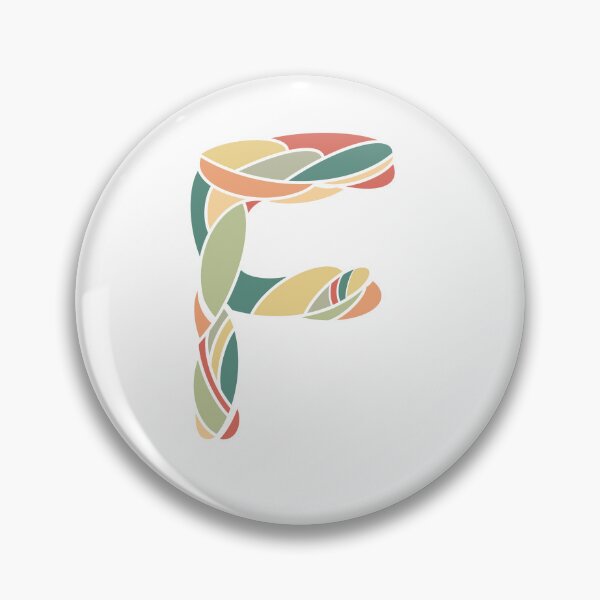 Item preview, F letter Sticker  designed and sold by Jaleelah.