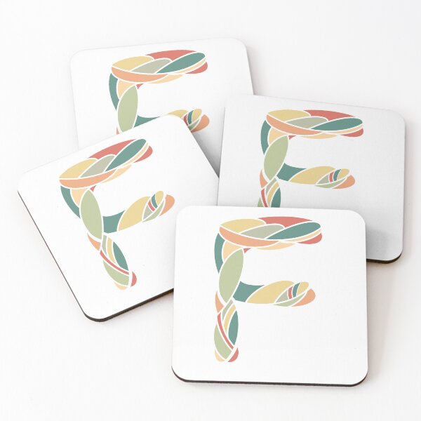 Item preview, F letter Sticker  designed and sold by Jaleelah.