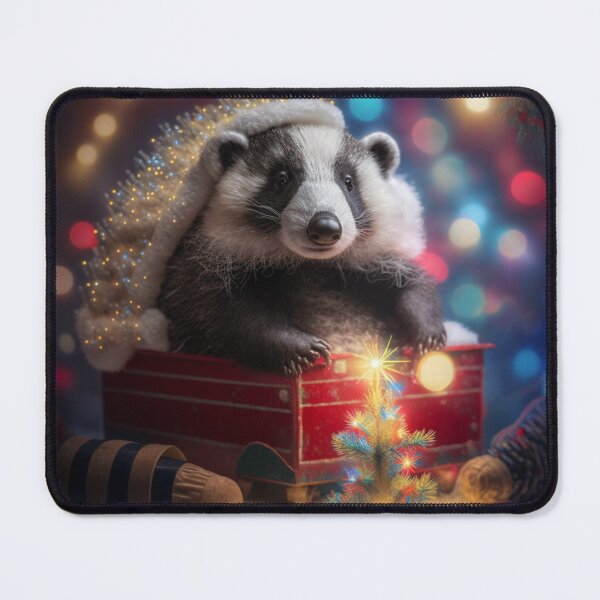 Item preview, christmas eve badger designed and sold by zozzykid.