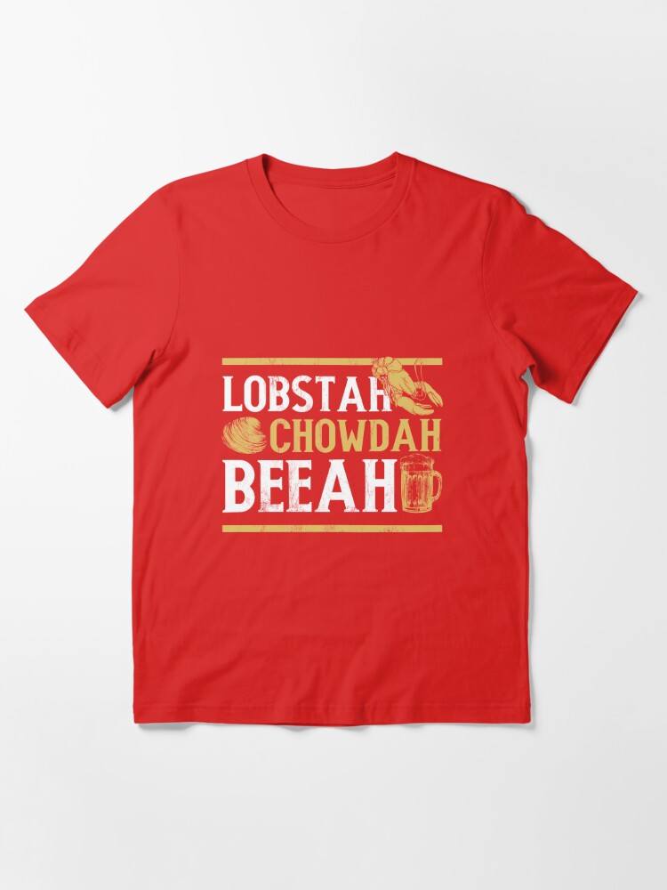 BOSTON RED SOX "LOBSTER with Red Socks" (LG) T-Shirt