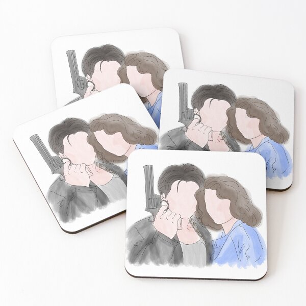Item preview, Heathers OUR LOVE IS GOD Veronica & JD watercolour designed and sold by EmiliaMoscovich.
