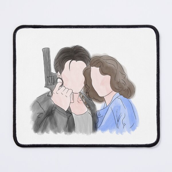 Item preview, Heathers OUR LOVE IS GOD Veronica & JD watercolour designed and sold by EmiliaMoscovich.