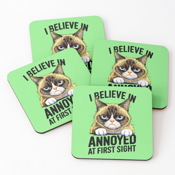 Item preview, I Believe In Annoyed At First Sight Funny Sarcastic Quote designed and sold by TheArtOfPat.