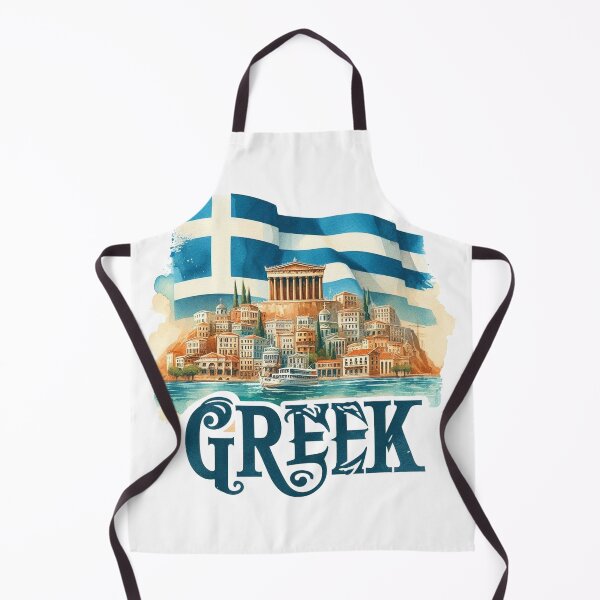 Item preview, Greek Flag Map Sticker designed and sold by clintang.