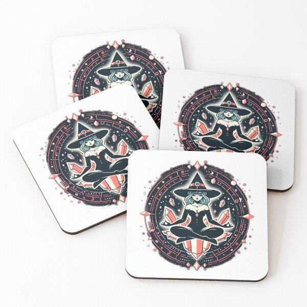 Item preview, Spellbound Meditation - Witch in Harmony designed and sold by Animeture.