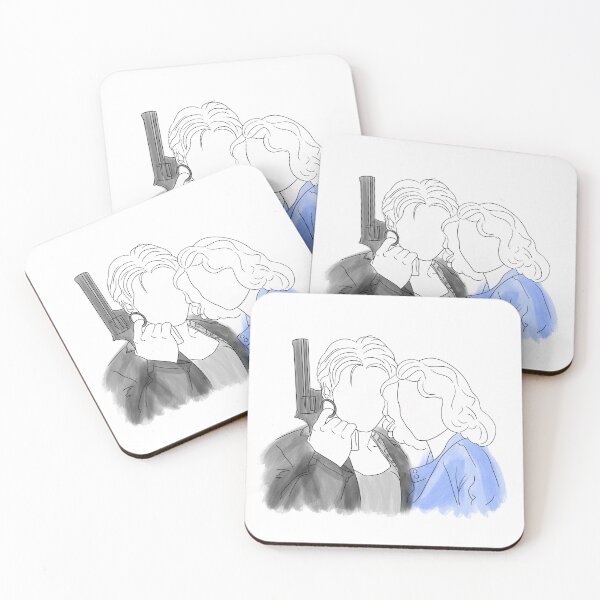 Item preview, Heathers OUR LOVE IS GOD Veronica & JD watercolour designed and sold by EmiliaMoscovich.