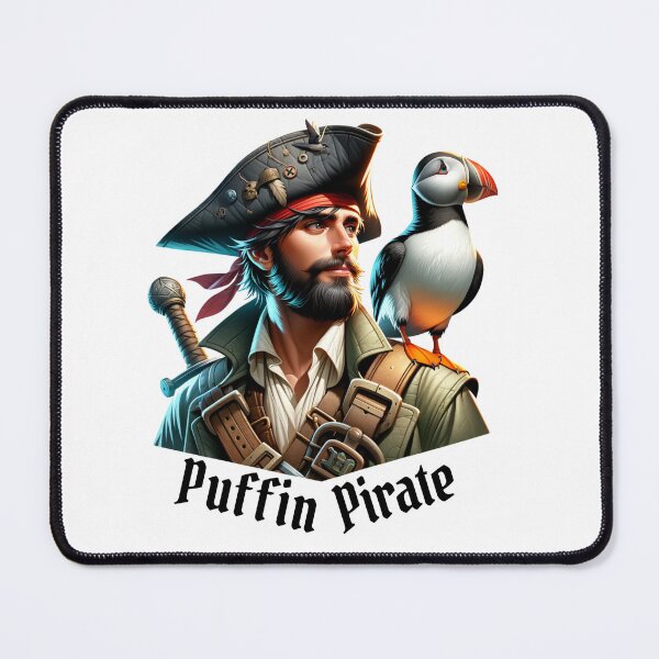Item preview, Puffin Pirate designed and sold by absurditeestore.
