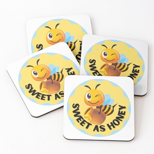 Item preview, Tender little bee with the phrase sweet as honey designed and sold by mysummerland.