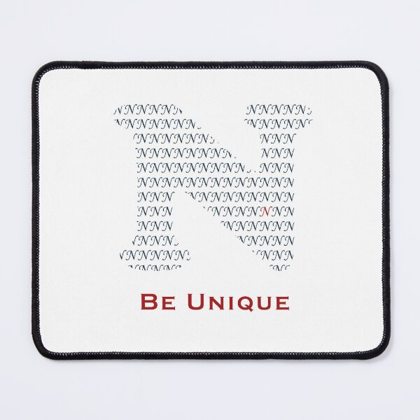Item preview, Be Unique - N Letter designed and sold by Jaleelah.