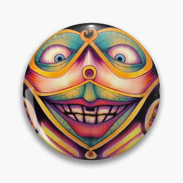 Item preview, Vibrant Mask of Madness designed and sold by artiom1q2w.