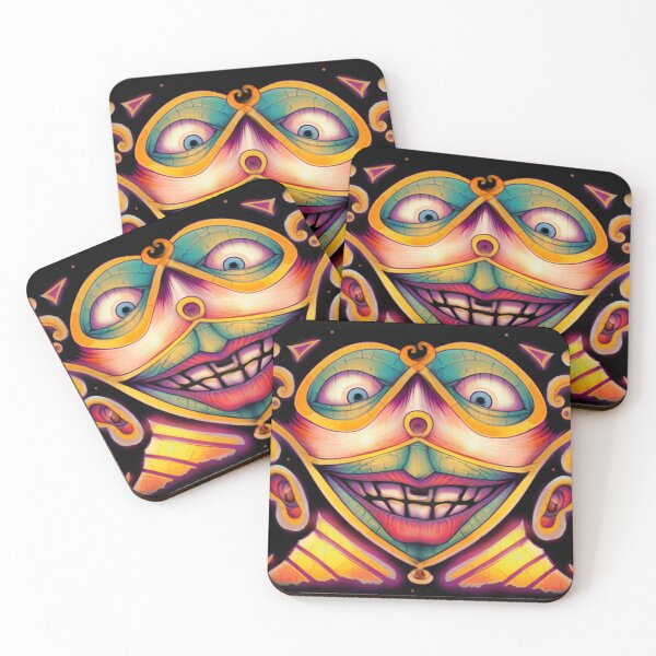 Item preview, Vibrant Mask of Madness designed and sold by artiom1q2w.