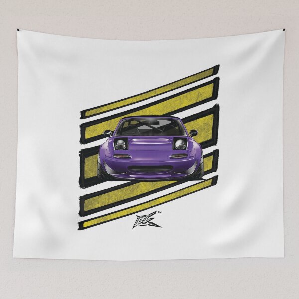 Item preview, mazda miata na first gen purple  designed and sold by NaquashM.
