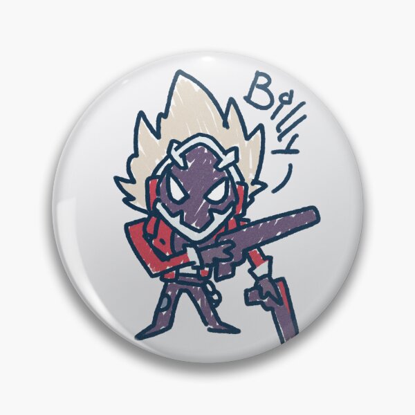Item preview, Billy ZZZ with guns in kids Drawing Chibi Sticker designed and sold by NekoVoiid.