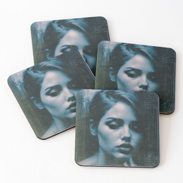 Item preview, MISTERIOUS BEAUTY PORTRAIT 1 designed and sold by GALF VIBES.