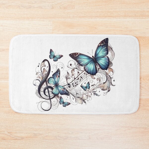 Item preview, Butterflies and Notes in Harmony designed and sold by CHRIST5000.