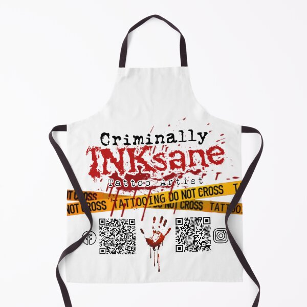 Item preview, Criminally INKsane Tattoo Artist designed and sold by Booshthemighty.