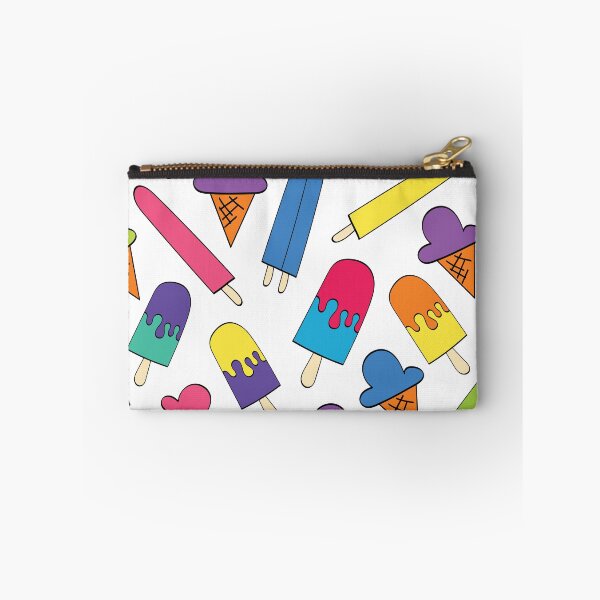 Item preview, Bright Colored Ice Cream Cones and Popsicles designed and sold by Pamela Maxwell.