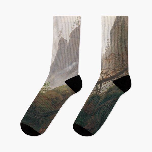 Item preview, Rocky Landscape in the Elbe Sandstone Mountains designed and sold by Craphe.