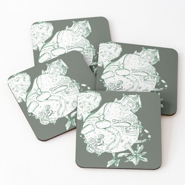 Item preview, Little planet in green paradise designed and sold by ElioPan.