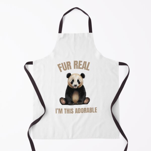 Item preview, Funny fur real, i'm adorable,panda designed and sold by Designfs.