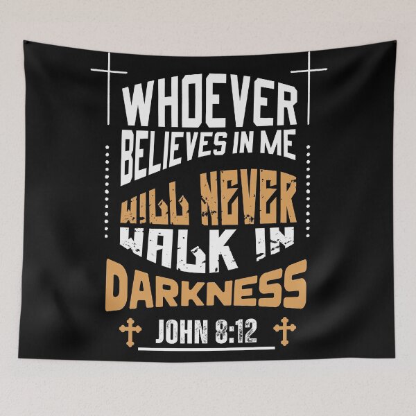 Item preview, Jesus: The Light of the World – John 8:12 designed and sold by VonRauenfeld.