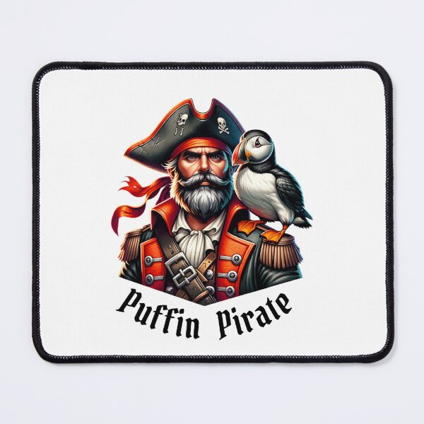 Item preview, Puffin Pirate designed and sold by absurditeestore.