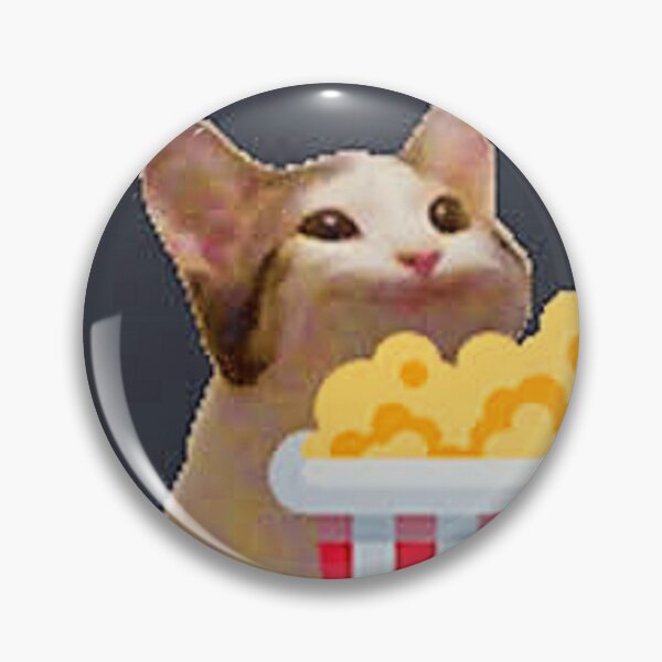 Item preview, Cats Love Popcorn - Popcorn Meme - Perfect for Movie Lovers and Snack Enthusiasts designed and sold by Earth Nature Creations.