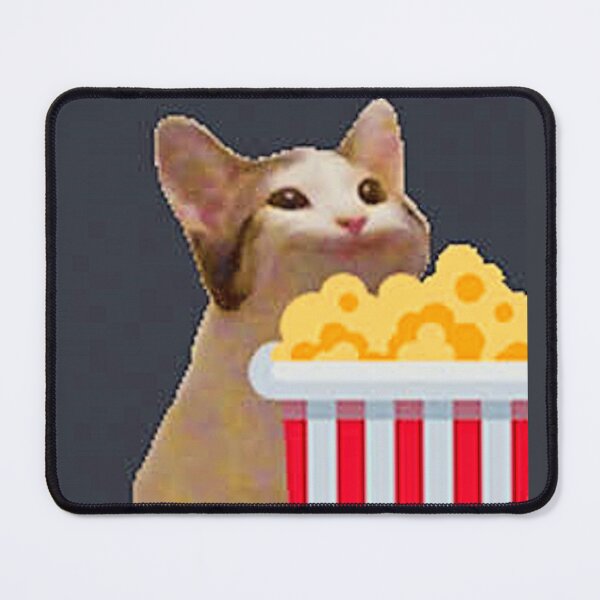Item preview, Cats Love Popcorn - Popcorn Meme - Perfect for Movie Lovers and Snack Enthusiasts designed and sold by Earth Nature Creations.