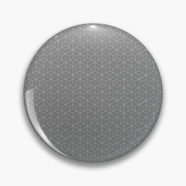Artikelvorschau, grauer würfel geometrisches sechseck muster entworfen und verkauft von dreamydesigned.