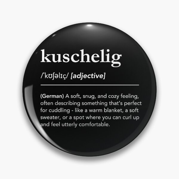 Item preview, Kuschelig Definition, German words, Germany designed and sold by lagunaklein.