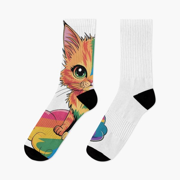 Item preview, Rainbow Kitty Cloud Nine designed and sold by Susacha.