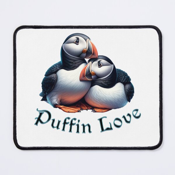 Item preview, Puffin Love designed and sold by absurditeestore.