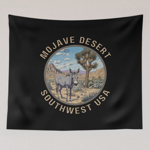 Item preview, Mojave Desert Southwest USA Burro designed and sold by MojaveTradePost.