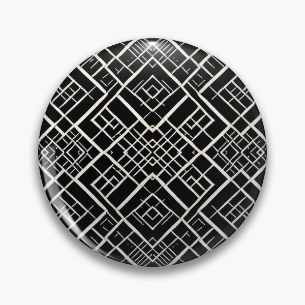 Item preview, Magical Embroidered Pattern [Black and White] 2 designed and sold by Nikola Eftimov.