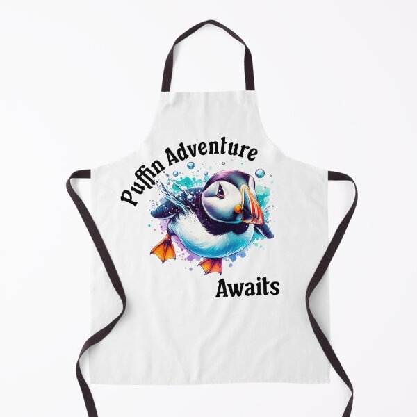 Item preview, Puffin Adventure Awaits designed and sold by absurditeestore.