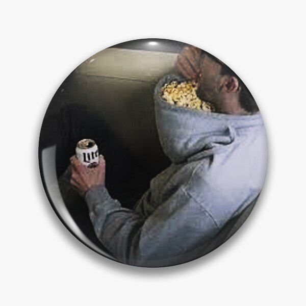 Item preview, Funny Eating Popcorn - Popcorn Meme - Perfect for Movie Lovers and Snack Enthusiasts designed and sold by Earth Nature Creations.