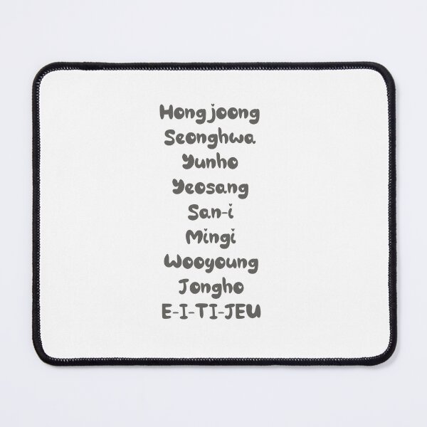 Item preview, ATEEZ names fan chant designed and sold by star1117design.