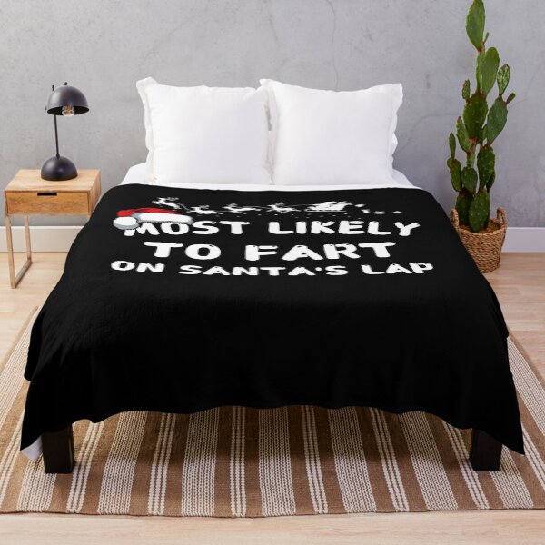 Item preview, Most likely to fart on Santa's lap designed and sold by MilkyForest.