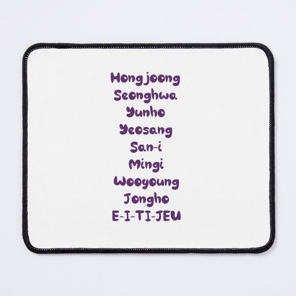 Item preview, ATEEZ names fan chant designed and sold by star1117design.